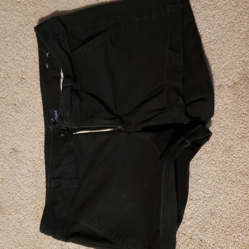 Black AE Midi shorts